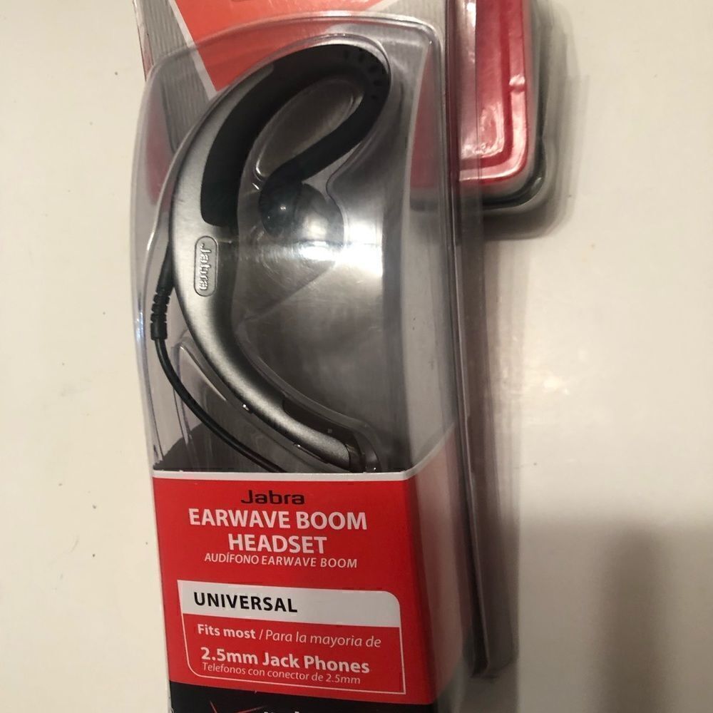 Verizon Jabra Earwave Boom headset. Universal. New in box